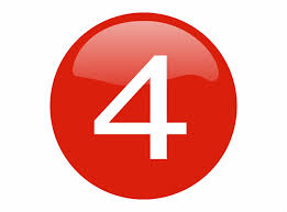 Image result for number 4 on button